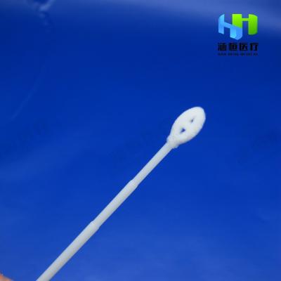中国 15cmの使い捨て可能な試しの綿棒、100%のナイロン生殖不能の鼻の綿棒 販売のため
