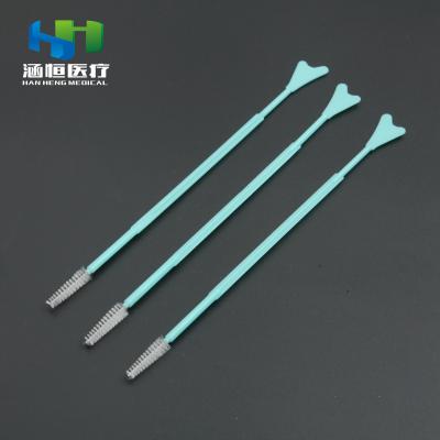 China Cervical Screening Extended Tip Spatula With Endocervical Brush for sale