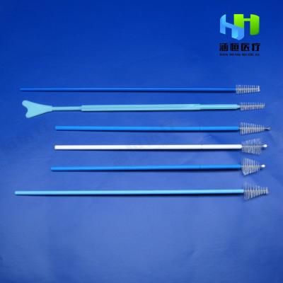 China HPV Testing Disposable Cytology Brush , 200mm Pap Smear Broom for sale