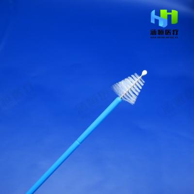 China HPV Gynaecology Nylon 170mm Cervical Cytology Brush for sale