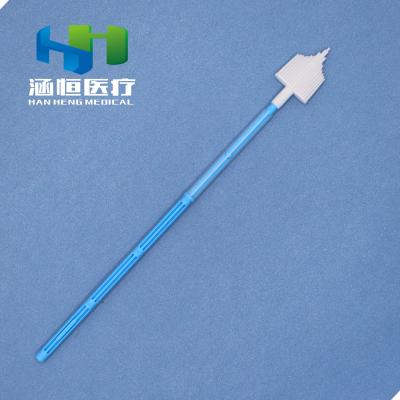 China Broom Head Cervical Sampler , HPV Testing Cervical Cytology Brush for sale