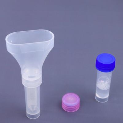 Chine kit stérile de collection d'ADN de salive de tube du double 5ml à vendre