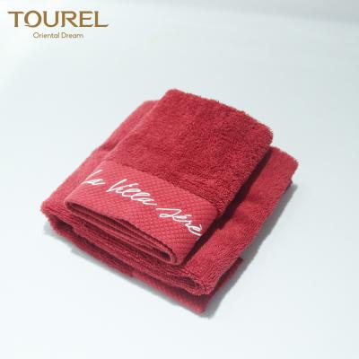 China Hotel Bath White Towel 100% Cotton 80x140cm for Beach 5 Star Hotel for sale