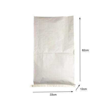 China custom flour packaging bag cement packing white cement bag for packing pop white cement per bags in turkey for sale