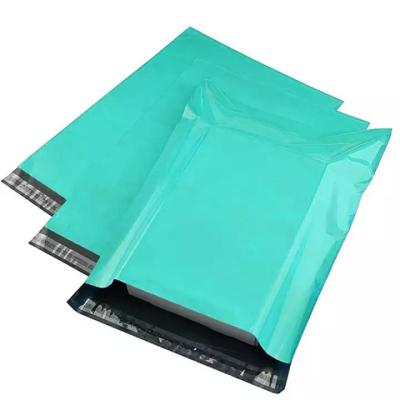 China 100pcs Teal Green Eco Poly Mailers Self Adhesive Shipping Mailing Package Mailer Postal Envelopes Gift Bags Courier Storage Bags for sale