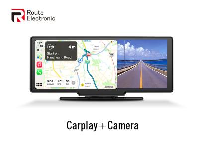 China Dual Camera Car Dash Cam DVR 10.26 Inch Screen With Wireless Carplay for sale