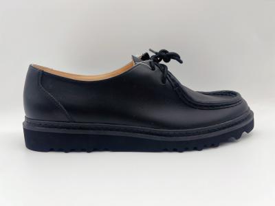 China Custom Black Flat Shoes Womens Waterproof Non Slip Work Shoes for sale