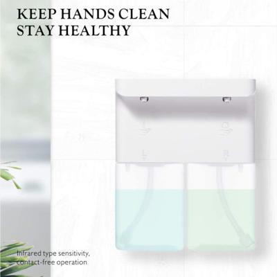 China 600ML USB Automatic Soap Dispenser 3.7W 1200mAh Rechargeable Foaming for sale
