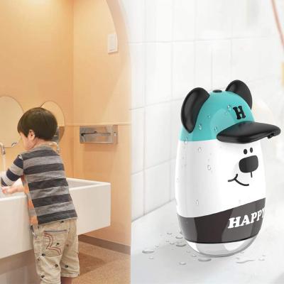 China 2.6W White Hands Free Soap Dispenser 200ML 1800mAh USB Charging for sale