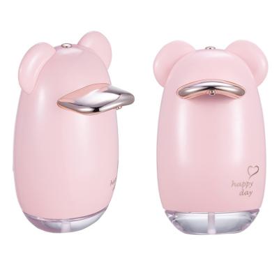China 1800mAh Cute Automatic Soap Dispenser PETG Infrared Motion Detector for sale