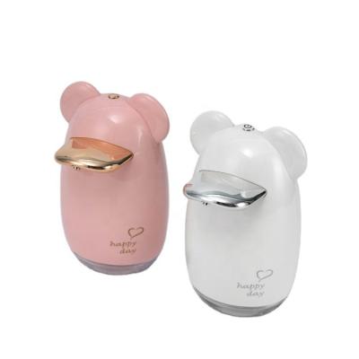 China Pink Cute Automatic Soap Dispenser 2.6W PETG Kitchen Foaming for sale