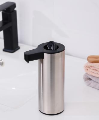 China Waterproof Base Stainless Steel Hand Soap Dispenser 270ML 3 Adjustable Levels for sale