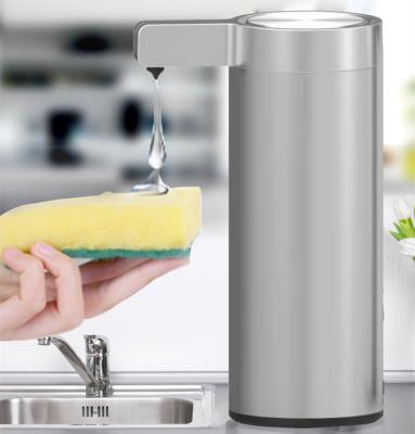 China Stainless Steel USB Automatic Soap Dispenser 270ML Washroom Accessories for sale