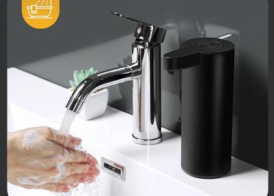 China Black ABS Touchless Battery Operated Liquid Soap Dispenser No Fingerprint for sale