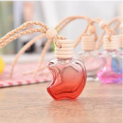 China Hot Stamping Air Freshener Refillable Glass Perfume Bottle 50ml for sale