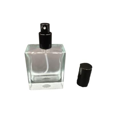 Κίνα glass perfume bottle 100 ml  whith screw gold or silver cap Perfume spray Bottle προς πώληση