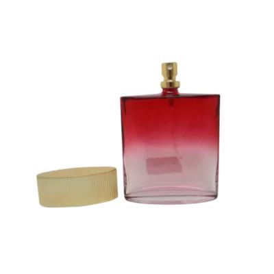 Китай Refillable Glass Perfume Bottle with uv galvanized cap and various colors продается