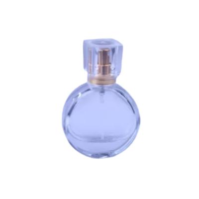 China 15g / 30g Pump Sprayer Glass Round Perfume Bottle for sale