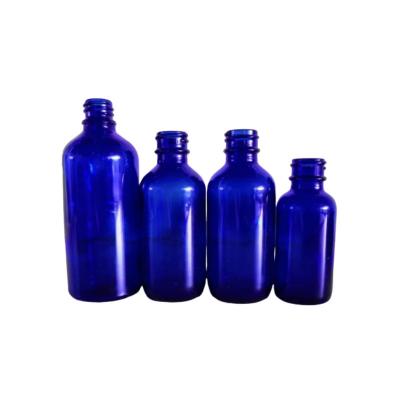 China Blue Color 15ml Glass Dropper Bottles , Essential Oil Dropper Bottles for sale