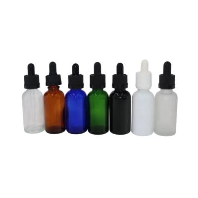 China Small 30ml Aromatherapy Dropper Bottles Screw Cap Logo Printing Available for sale