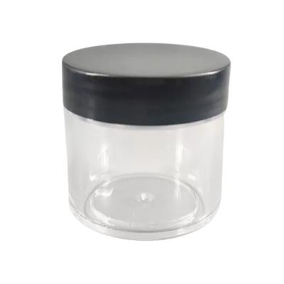 China 30ML Clear Plastic Eye SGS Cosmetic Cream Jar With Tip for sale