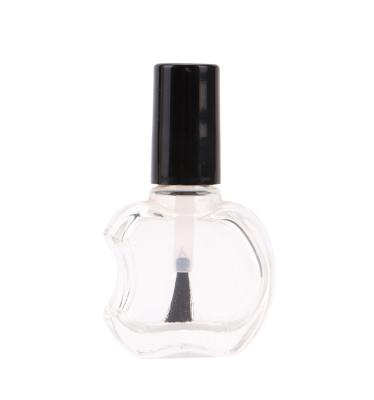 China Transparent Nail Polish Glass Bottles Packaging 15ml Durable for sale