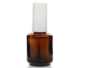 China Amber Glass 5ml Empty Nail Polish Bottles 33*54mm Customizable Portable for sale