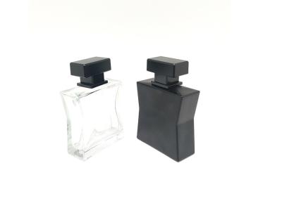 Chine T - Bouteilles de parfum rechargeables vides de forme de chemise transparentes et noires avec des couvercles à visser à vendre