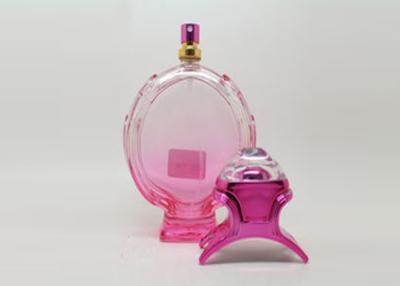 China Men / Women Refillable Glass Perfume Bottle Customize Color 10-100ml Capacity for sale