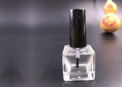China Transparent Glass Empty Nail Varnish Bottles Custom Color For Personal Care for sale