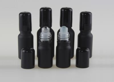 China Round Mini Roll On Perfume Bottles 5ml 10ml 15ml Aluminum Cap For Personal Care for sale