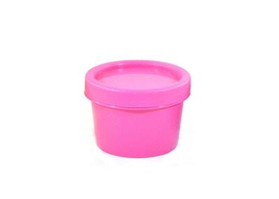 China Empty PP Colorful Plastic Face Mask Jar 50g 100g 200g For Skincare Cream Packaging for sale