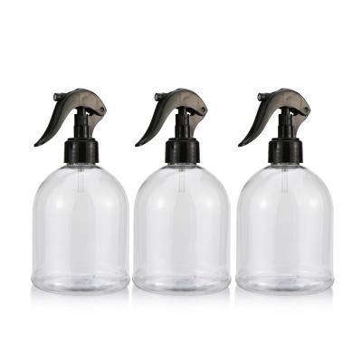 China Pet Plastic Empty Sanitizer Bottle / Mini Trigger Spray Bottle With Pump In Stock for sale