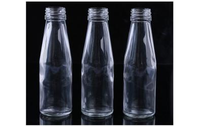 China Pilferproof Cosmetic 100ML Clear Flint Glass Bottle for sale