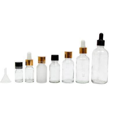 China 30ml 60ml 120ml 240ml Amber Essential Oil Glass Bottle for sale