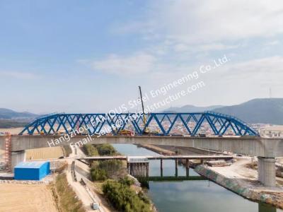 China Modular Galvanized Steel Bridge , Temporary Portable Single Lane Road Bridge ASTM for sale