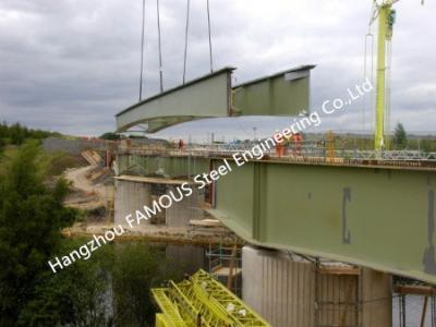 Κίνα Το κιβώτιο προσυμπίεσε τη συγκεκριμένη κατασκευή ζευκτόντων σιδήρου δοκών προ-κατασκευασμένη γέφυρα προς πώληση