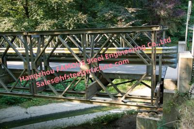 China Bailey Deck Type Truss Bridge Delta Modular Designed Emergency Mabey Panel Supply for sale