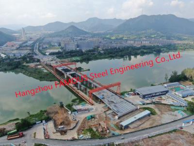 China Hot Dip Galvanizing Steel Bailey Bridge With 20m - 60m Span for sale