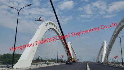 China Steel Arch Bridge with High Load Capacity for Bridges with Sidework for Construction Bridge for sale