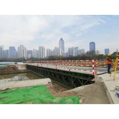 China Deck Continuous Steel Truss Bridge Fast Delivery Modular Bailey For Emergency Use en venta