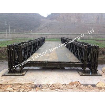 中国 High Strength Modular Panel Bridge Prefabricated Vehicle Farm Steel Bailey 販売のため