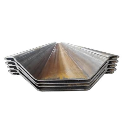 Chine Q235 Q345 Q355B Hot Rolled U Steel Sheet Piling Engineering Contruction à vendre