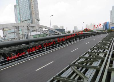 China Long Span  Pre Engineered Pedestrian Bridges Modular Panel Assembling Installation for sale