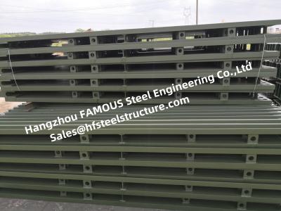 China Customized Bailey Bridge Parts High Manganese Modular Deck Type Assembly Q345B Steel for sale