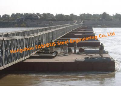 Chine Construction civile pré machinée de ponts de fer portatif en surplus militaire de panneau à vendre
