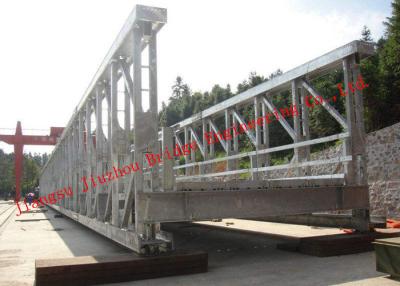 Chine type en acier léger Pré-machiné du projet 200 d'Overcrossing de pont modulaire provisoire à vendre
