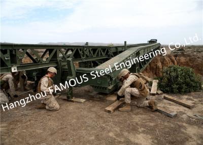 China Easy Installation Temporary Steel Structure Bailey Bridge Military Application for sale