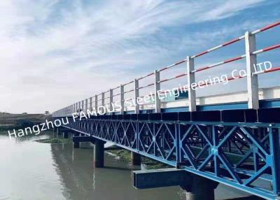 China Painting Steel Bailey Bridge Solution For Efficient Transportation en venta