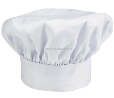 China Polyester Cotton Adjustable Chef Hat  Kitchen Cooking Chef Hat for sale